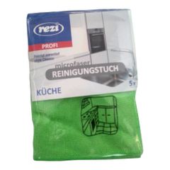 Mikrofaser Reinigungstuch grün 5ct von Rezi