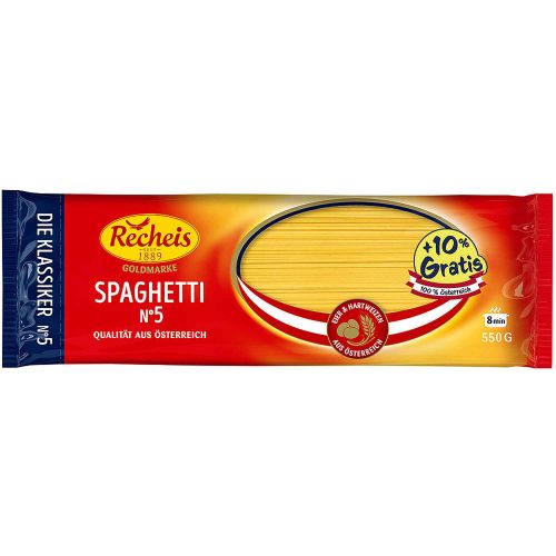 Recheis gold brand spaghetti - 500g