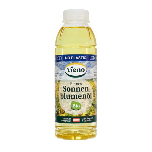 Bio Sonnenblumenöl - No Plastic 500ml von Vieno