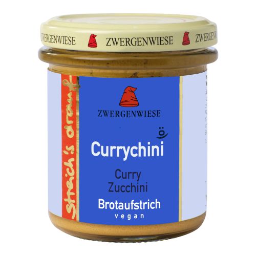 Organic Currychini spread 160g - value pack of 6 from Zwergenwiese