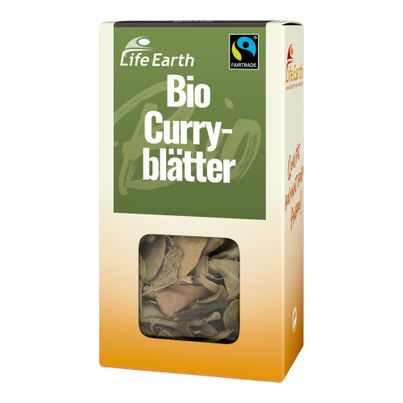 Bio Curryblätter 8g - 5er Vorteilspack von Life Earth