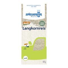 Bio Langkornreis Thaibonnetweiß 500g - 4er Vorteilspack von Spielberger Mühle