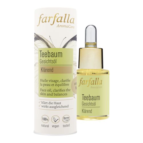 Bio Teebaum Gesichtsöl 15ml von farfalla