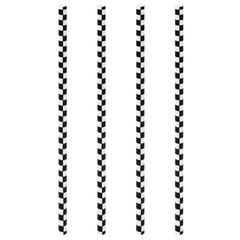 Papier Trinkhalme 21cm Durchmesser  6mm 100Stück von Decor Service