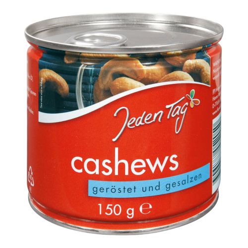 Cashews geröstet & gesalzen 150g von Jeden Tag