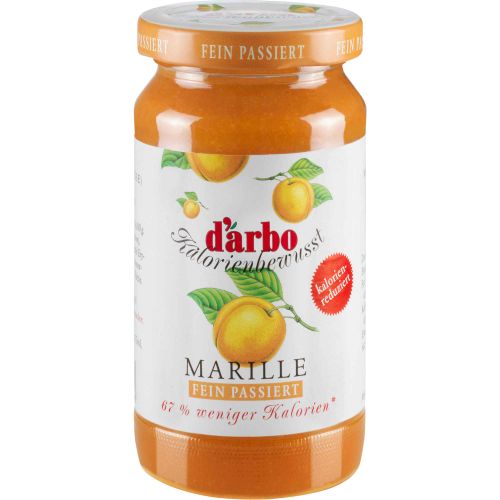 Darbo Calorie Conscious Jam Apricot finely strained 220g