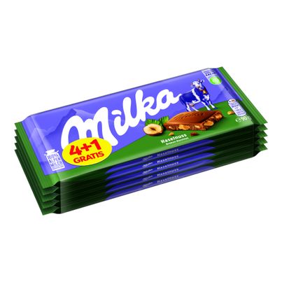 Haselnuss Tafel 590g von Milka