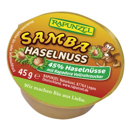 Bio Samba Haselnuss 45g - 11er Vorteilspack von Rapunzel Naturkost