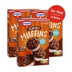 Dr. Oetker Schoko Muffins 3er-Set