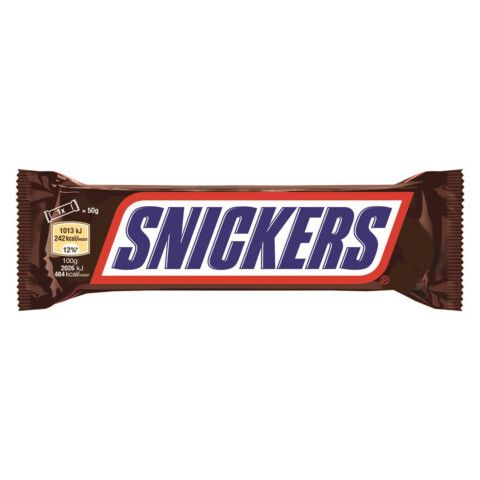 Snickers Bar Single 50g from Snickers