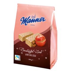 Manner Winterglück Schnitten Bratapfel-Zimt 185g