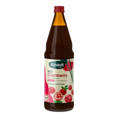 Bio Cranberry Direktsaft EW 750ml - 6er Vorteilspack von Alnavit