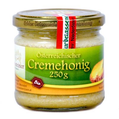 Bio Cremehonig 250g von Fuchssteiner Bio-Imkerei