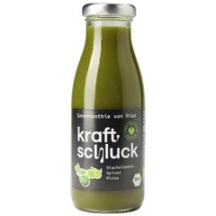 Organic Green Smoothie (Spinach) EW 250ml – 6-pack value pack by Kraftschluck
