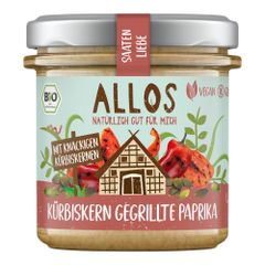 Bio Kürbis-gegr. Paprika Aufstrich 135g - 6er Vorteilspack von Allos