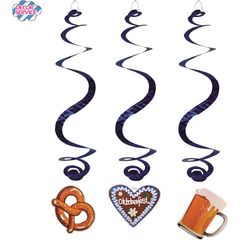 Bayrische Spiralgirlande 70cm/3 4Stück von Decor Service