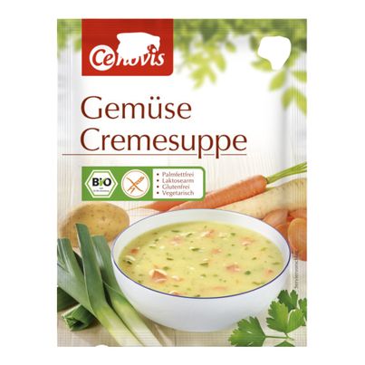 Bio Gemüsecremesuppe 40g - 12er Vorteilspack von Cenovis
