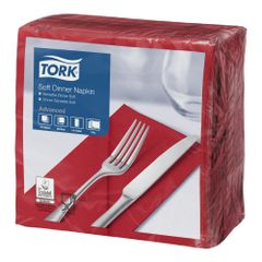 Servietten 3lg.bordeaux39x39cm 100ct von Tork