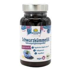 Bio Schwarzkümmelöl-Kapseln 54g - 6er Vorteilspack von Govinda