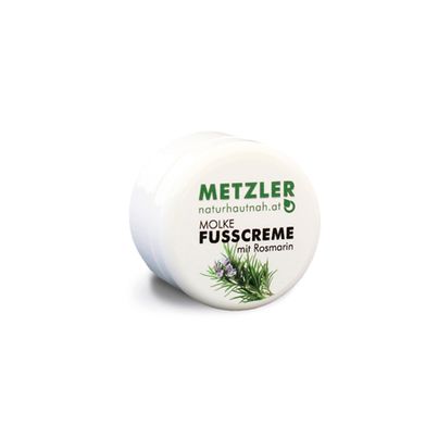 Molke Fußcreme mit Rosmarin 15ml von Metzler Molke