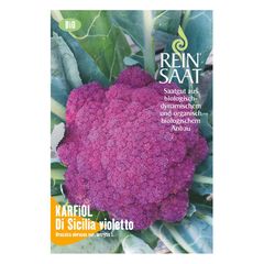 Bio Karfiol Di Sicillia Violetto - 5er Vorteilspack von Reinsaat