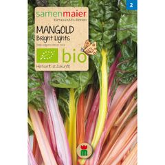 Bio Mangold Bright Lights - Saatgut für zirka 20 Pflanzen