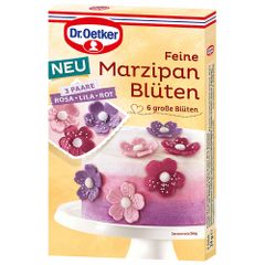 Dr. Oetker Fine marzipan flowers 6 pieces - 24g