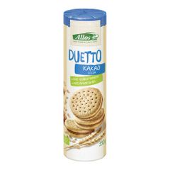Bio Duetto Doppelkekse 330g - 12er Vorteilspack von Allos