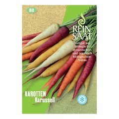 Bio Bunte Karotten Karussell - 5er Vorteilspack von Reinsaat