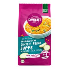 Bio Thailändisc.Linsen-Kokos-Suppe 175g - 6er Vorteilspack von Davert