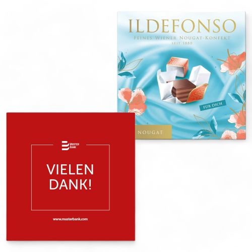 Personalisierte Ildefonso 150g mit Kartonschuber