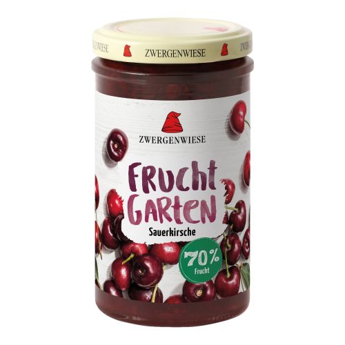 Organic sour cherry 225g - value pack of 6 from Zwergenwiese