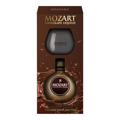 Liqueur gold GP+Glas 17 %vol. 500ml von Mozart Distillerie