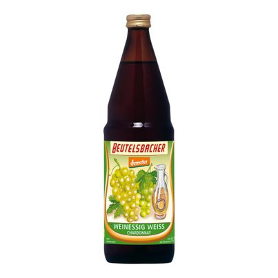 Bio Weinessig weiss MW 750ml - 6er Vorteilspack von Beutelsbacher