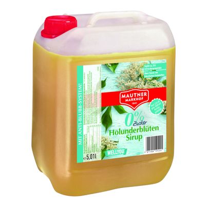 Holunderblüten Sirup 0% 5000ml von Mautner Markhof
