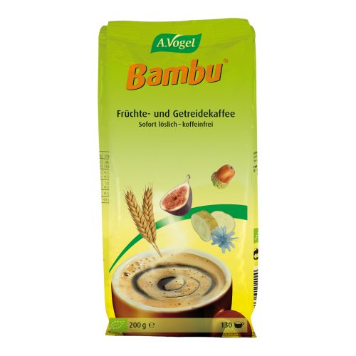 Organic Bambu instant refill pack 200g - value pack of 6 from Bambu