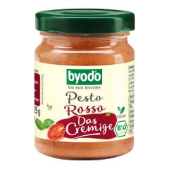 Bio Pesto Rosso cremig 125g - 6er Vorteilspack von Byodo