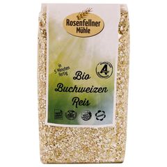 Bio Buchweizen Reis 450g - 6er Vorteilspack von Rosenfellner Mühle