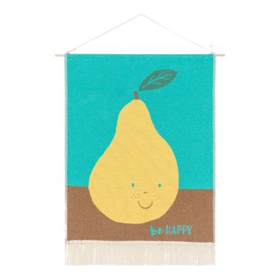 Wall Hanging Kids Pear 48x60cm by David Fussenegger
