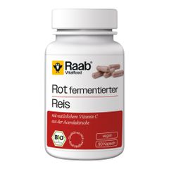 Bio Rot fermentierter Reis Kaps. 90ct - 4er Vorteilspack von Raab Vitalfood