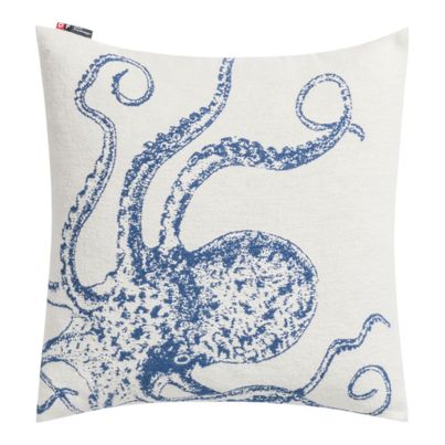 Kissenhülle Oktopus Farbe Blau 50x50cm von David Fussenegger