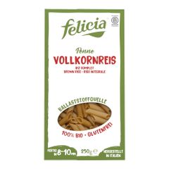 Bio Penne Vollkornreis 250g - 10er Vorteilspack von Felicia Bio