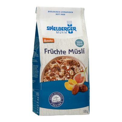 Bio Früchte Müsli 500g - 6er Vorteilspack von Spielberger Mühle