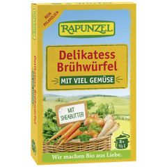 Bio Gemüse-Brühwürfel Delikatess 8Stück - 15er Vorteilspack von Rapunzel Naturkost