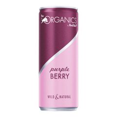 Bio Organics Purple Berry 250ml - 24er Vorteilspack von Red Bull