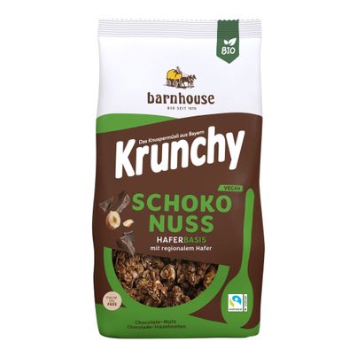 Bio Krunchy Schoko Nuss 750g - 6er Vorteilspack von Barnhouse