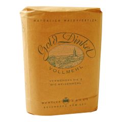 Dinkel Vollmehl 1000g von Mantler Mühle