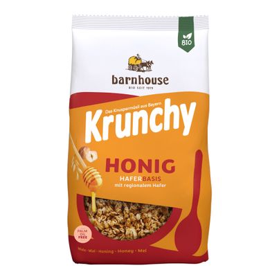 Bio Krunchy Honig 600g - 6er Vorteilspack von Barnhouse