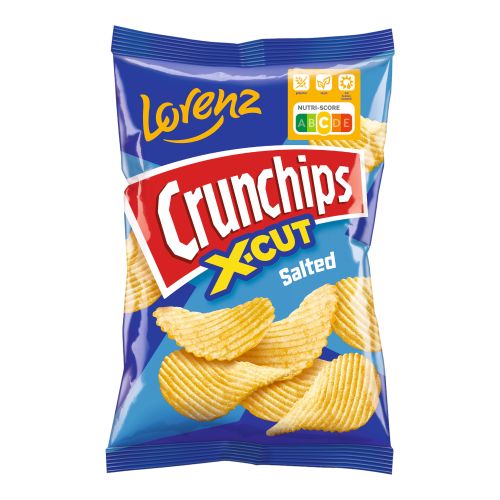 Crunchips x-cut salted 150g from Lorenz