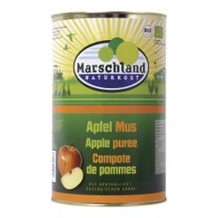 Bio Apfelmus mit Rohrohrzucker 4250ml von Marschland